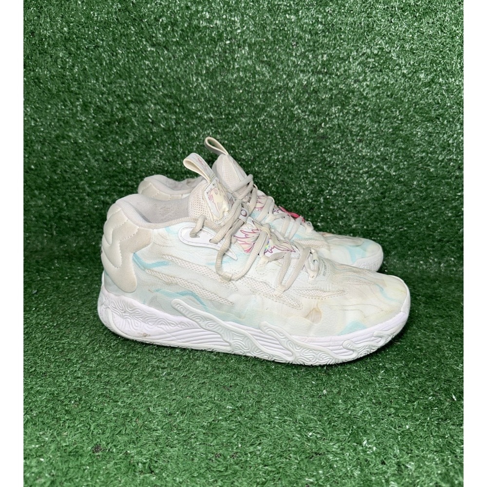 Puma x Lamelo Ball MB.03 Mens Size 7.5 Iridescent Basketball Shoes Gym Sneakers